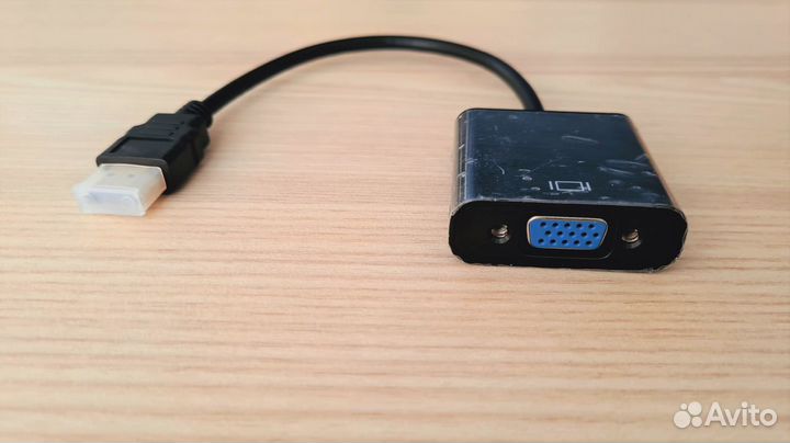 Новый Переходник-адаптер Hdmi-VGA