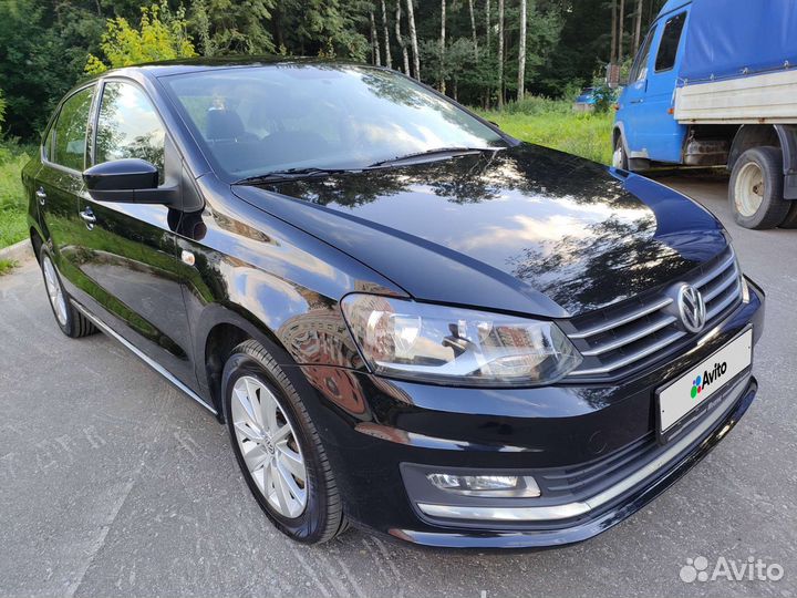 Volkswagen Polo 1.6 AT, 2017, 99 000 км