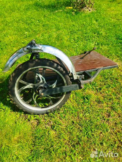 Боковой прицеп на мопед альфа