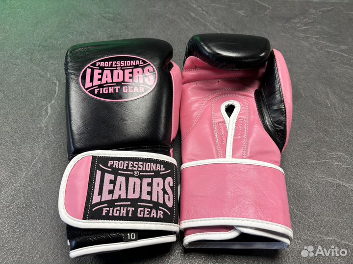 Перчатки боксерские leaders wave BK/LBL 10 OZ