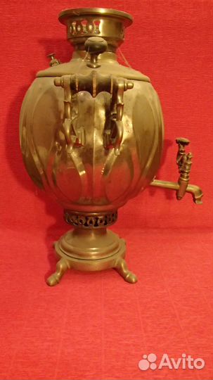 Раритет Редкий Самовар Шар Бр.Шемариныхъ 19 век