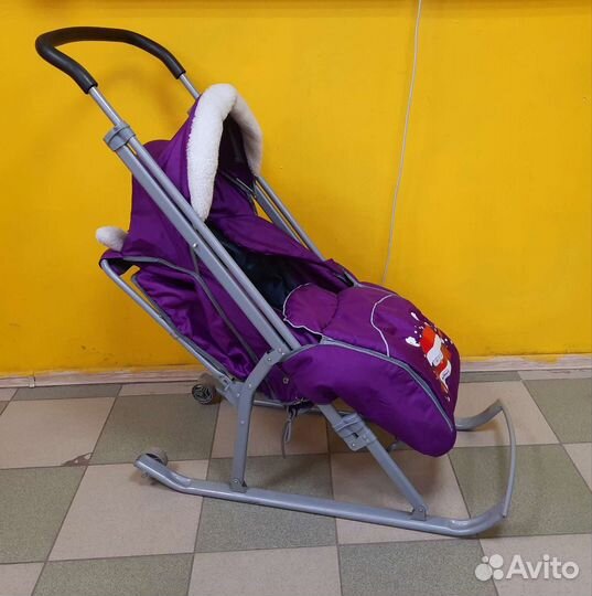 Коляска санки
