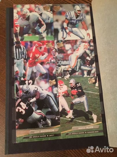 Коллекционные карточки американский футбол