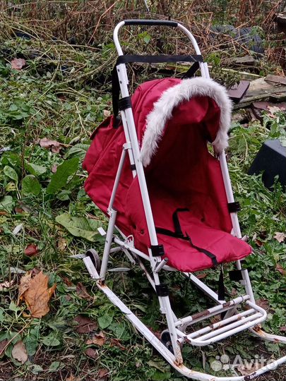Детские санки коляска бу