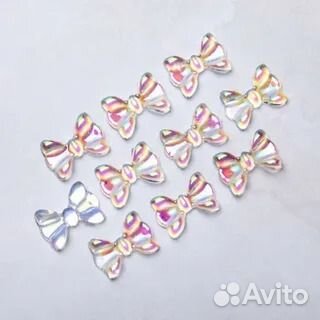 Фигурки мишки 3Д для маникюра / декор для ногтей