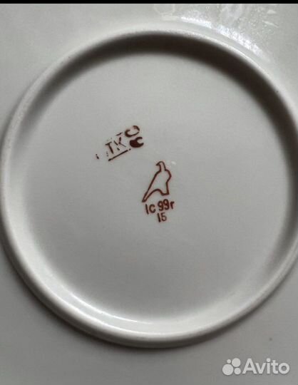 Блюдо большое Дулево Агашки