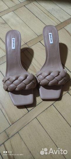 Шлепки женские 40 размер обувь женская мюли