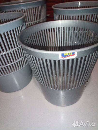 Корзина, урна для бумаги, мусора, 3 шт