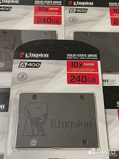 Ssd накопитель Kingston A400 - 240гб/480гб