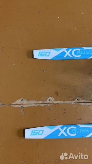 Беговые лыжи, длина 160 см