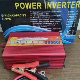 Инвертор 24в - 220v, 3000w