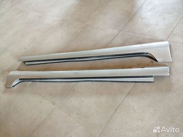 Накладка порога на volvo s 60 2