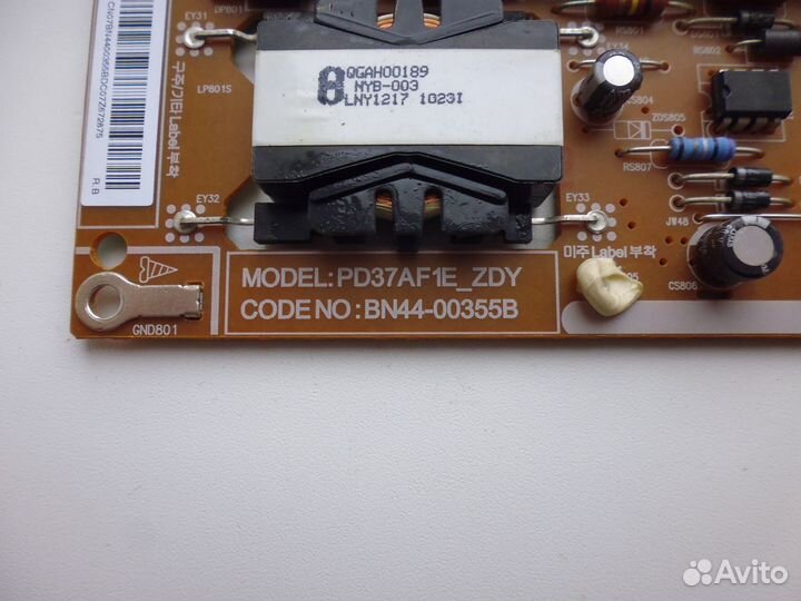 Блок питания BN44-00355B от Samsung UE37C6000RW