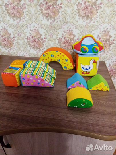 Мягкие кубики