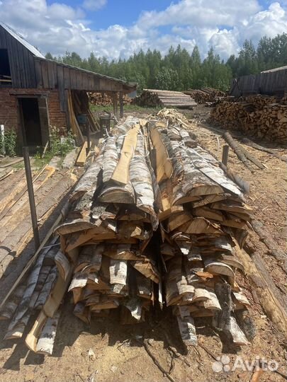 Дрова-горбыль берёзовый