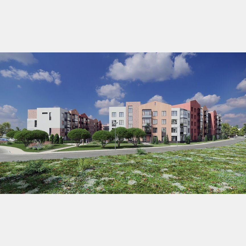 2-к. квартира, 78,3 м², 2/5 эт.
