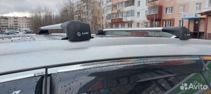 Багажник на крышу Lux для Infinity QX60 серый