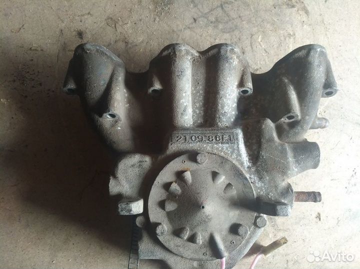 Коллектор впускной Audi 80 B3 с1986-1991г B3 с1986