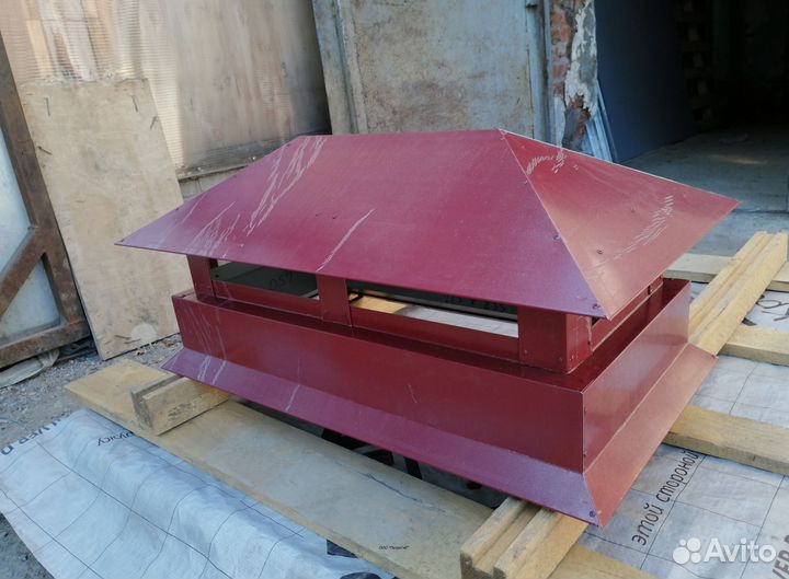 Флюгарка с капельником на трубу