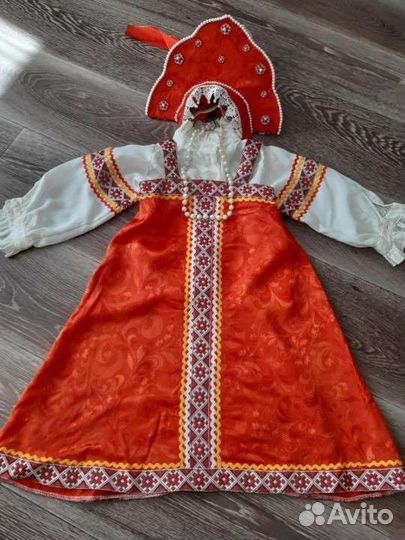 Костюм русско-народный на девочку