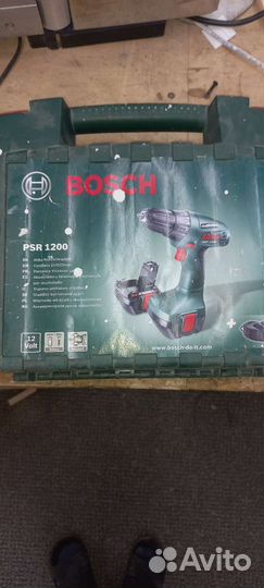 Шуруповерт bosch 12v