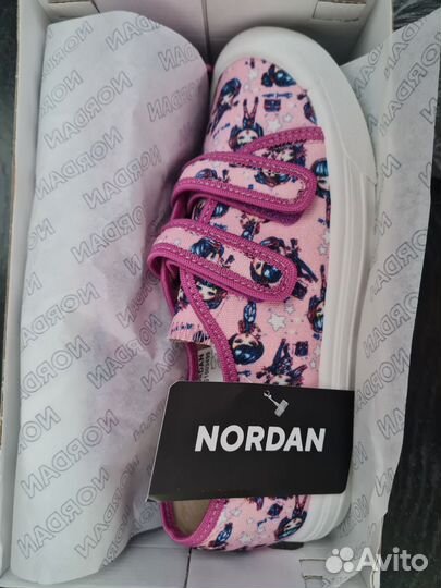 Кеды для девочки хлопок