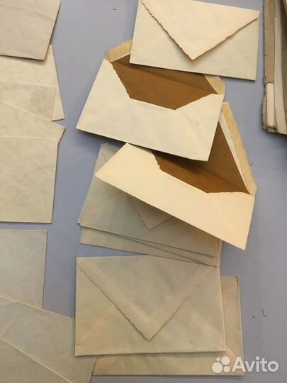 Старинные антикварные конверты,Франция,Россия