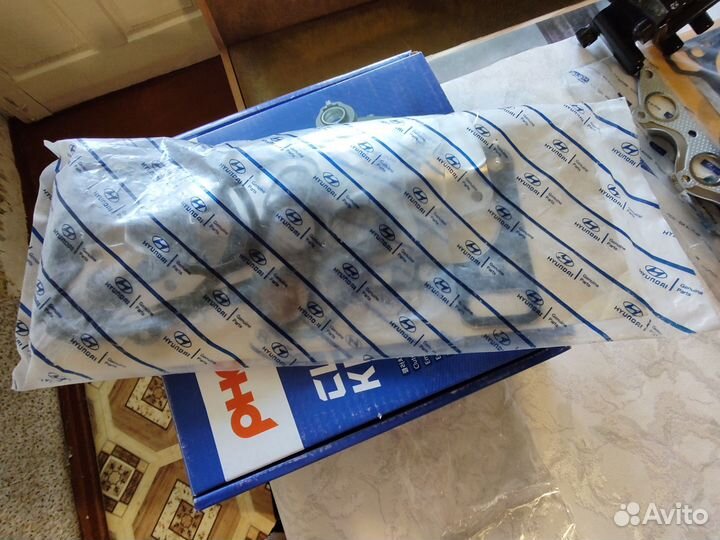 Комплект прокладок верхний для двс G4EB, Accent