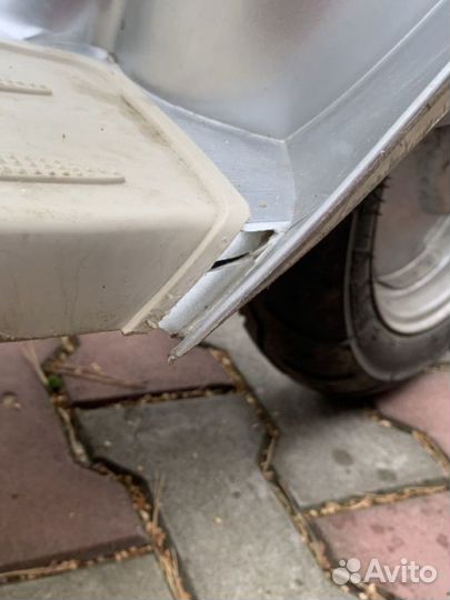 Пластик yamaha vino 5au 3kj (парус/переднее крыло)