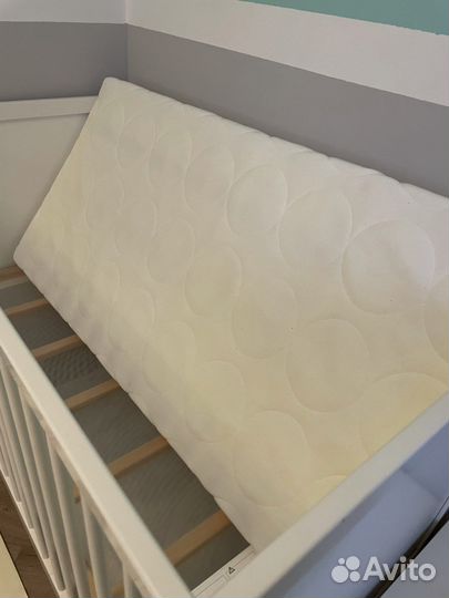 Детская кровать IKEA с матрасом