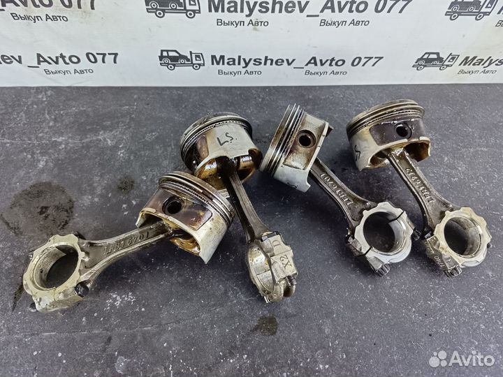 Поршень + шатун Lifan x50, solano