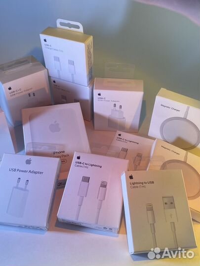 Шнур зарядка на iPhone + блок для зарядки iPhone