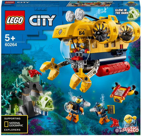 Lego City 60264 Океан: исследовательская подводная