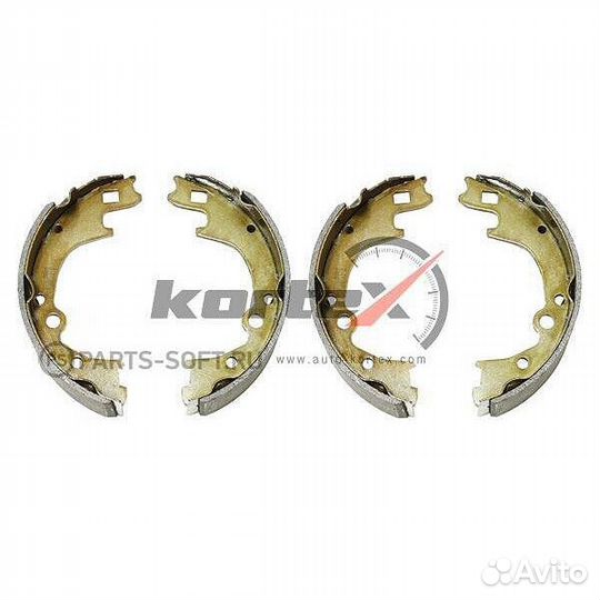 Колодки барабанные Kortex KS005STD