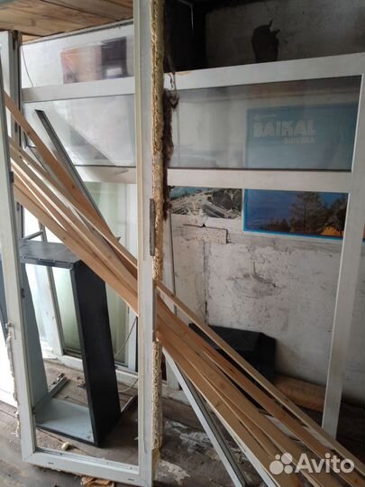 Окна пластиковые бу