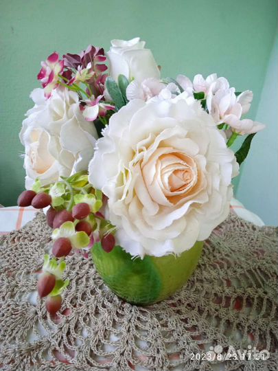 Ваза напольная керамическая