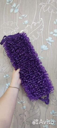 Мочалка ручной работы