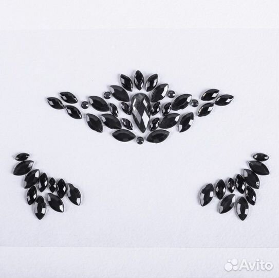 Стразы украшение для лица на лицо