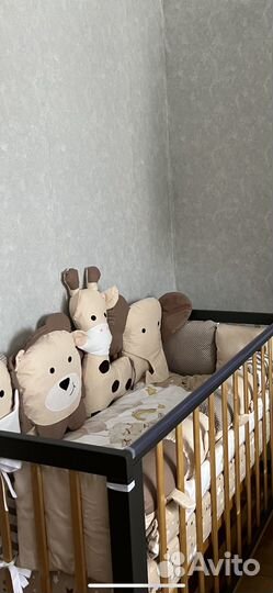 Бортики в кроватку