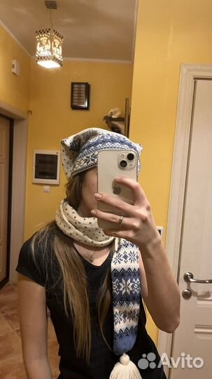 Шапка Скандинавия - шерсть