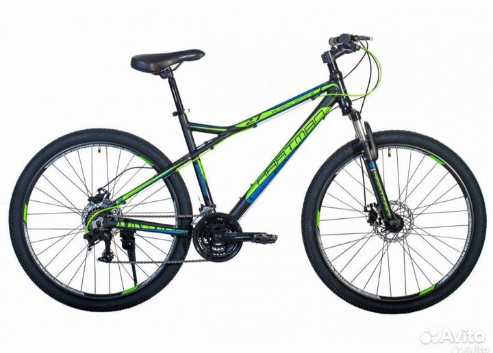 Велосипед Hartman Black Stone Pro Disc 27,5