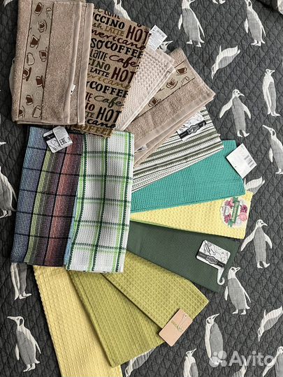 Полотенца кухонные