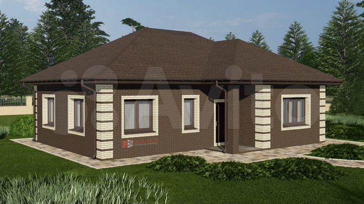 Дом 87 м² на участке 12 сот.