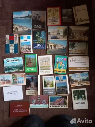 Наборы открыток