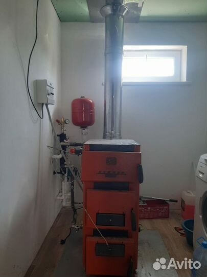 Твердотопливный котел длительного горения