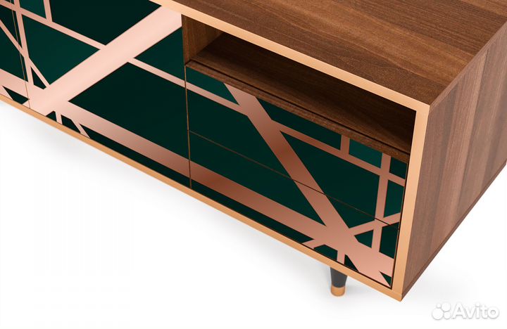 Тв-тумба T7 - Орех - Emerald Gats