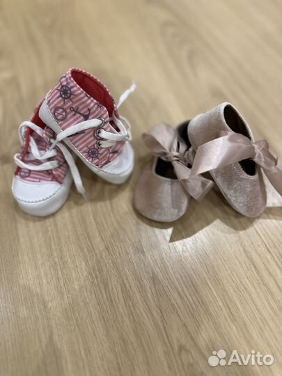 Пинетки для девочки