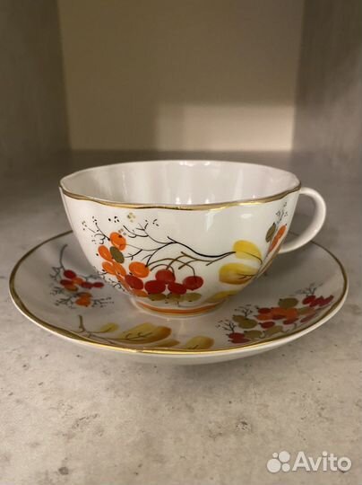 Чашка с блюдцем СССР