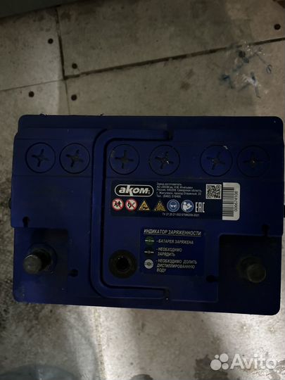 Аккумулятор Аком 12v 60ач 540 А