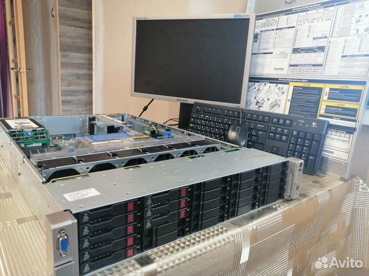 Сервер HP proliant dl385p Gen8